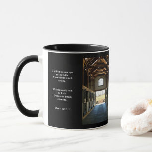 Caneca Vista de Kentucky do celeiro, Salmo 121:1-2