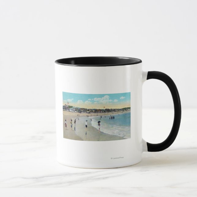Caneca Vista de Long Beach e Cape Ann (Direita)