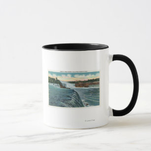 Caneca Vista de Niagara Falls do ponto da perspectiva