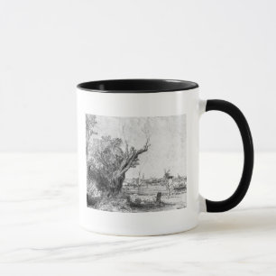 Caneca Vista de Omval, perto de Amsterdão, 1645