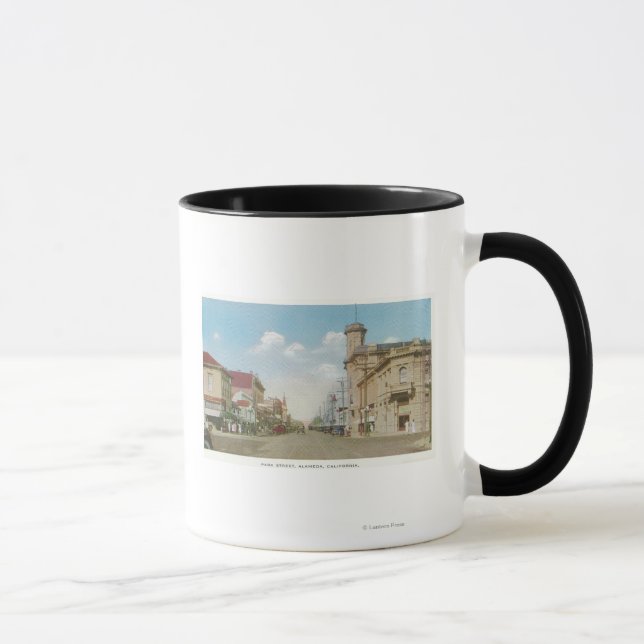 Caneca Vista de Park StreetAlameda, CA 2 (Direita)