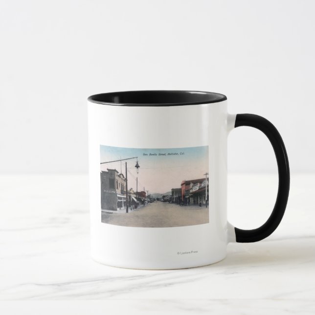 Caneca Vista de San Benito StreetHollister, CA (Direita)