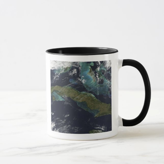 Caneca Vista de satélite de Cuba (Direita)