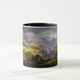 Caneca Vista de Stalheim na Noruega