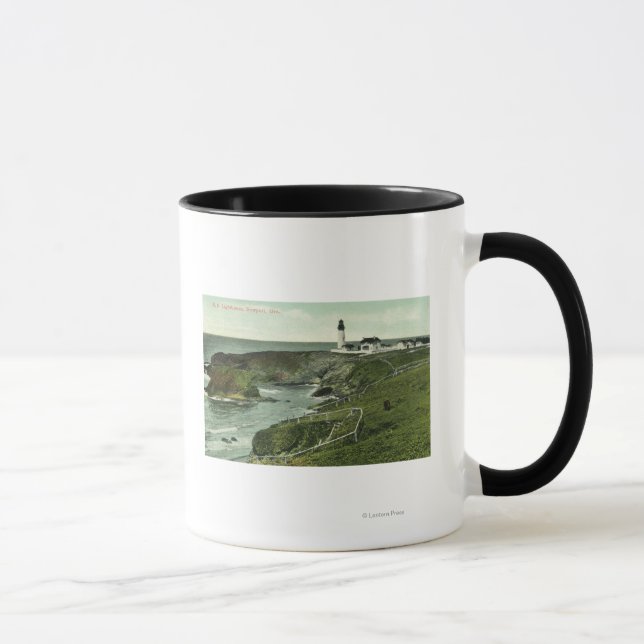 Caneca Vista de um farol dos EUA (Direita)