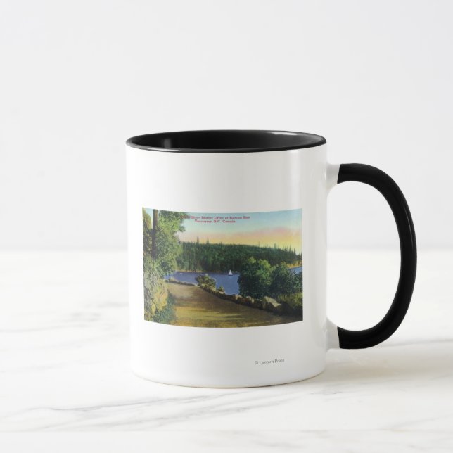 Caneca Vista de Unidade Marinha em North Shore do Compart (Direita)