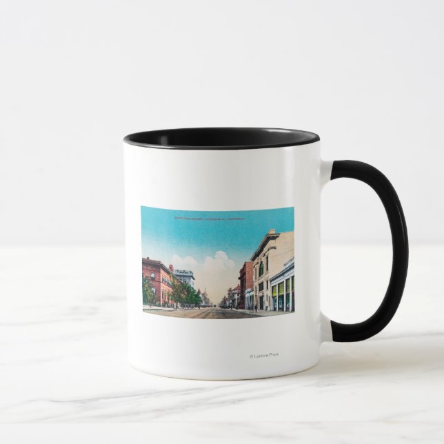 Caneca Vista do 19. StreetBakersfield, CA (Direita)