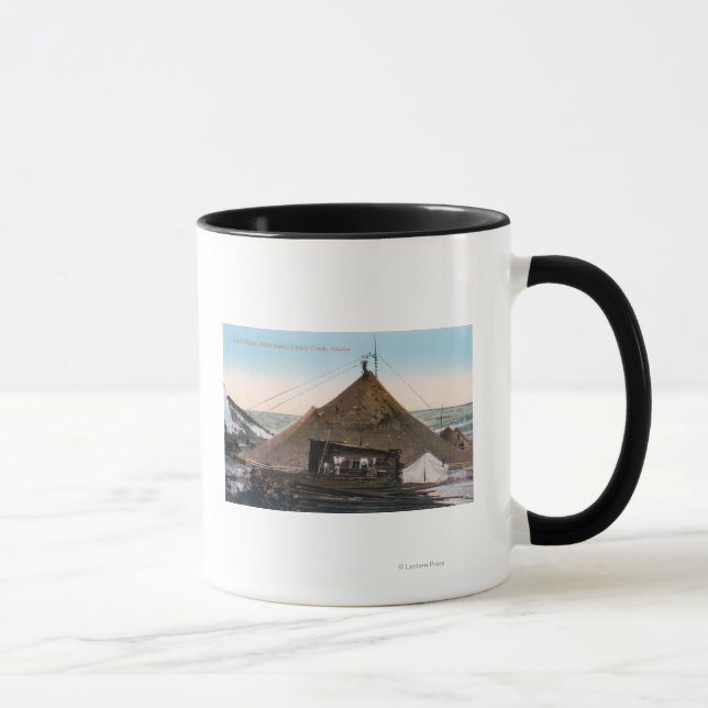 Caneca Vista do despejo da Lei de Água Swift (Direita)