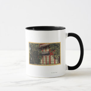 Caneca Vista do escritório velho de Wells Fargo (1855)