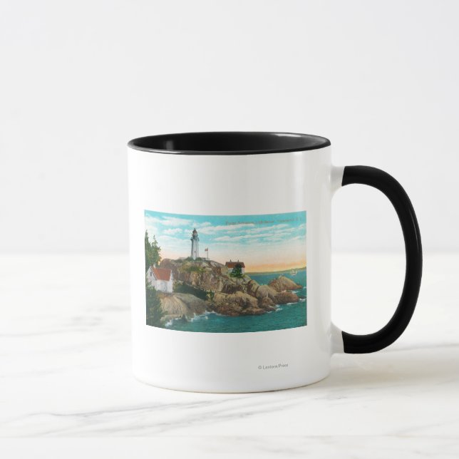 Caneca Vista do Farol Point Atkinson (Direita)