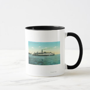 Caneca Vista do Ferry de Oakland