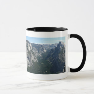 Caneca Vista do Glacier Point no Parque Nacional de Yosem