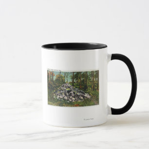 Caneca Vista do monte de pedras de Thoreau