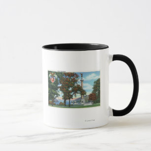 Caneca Vista do monumento da batalha