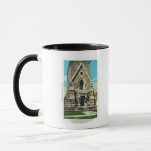 Caneca Vista do monumento da batalha de Saratoga