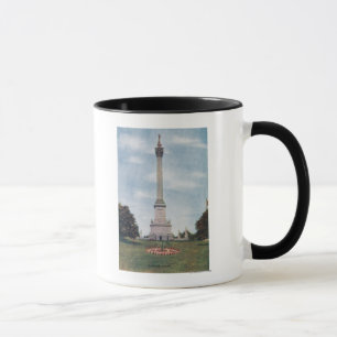Caneca Vista do monumento de Brock # 2