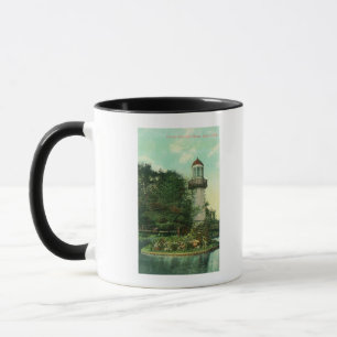 Caneca Vista do parque LighthouseDetroit de Palmer, MI