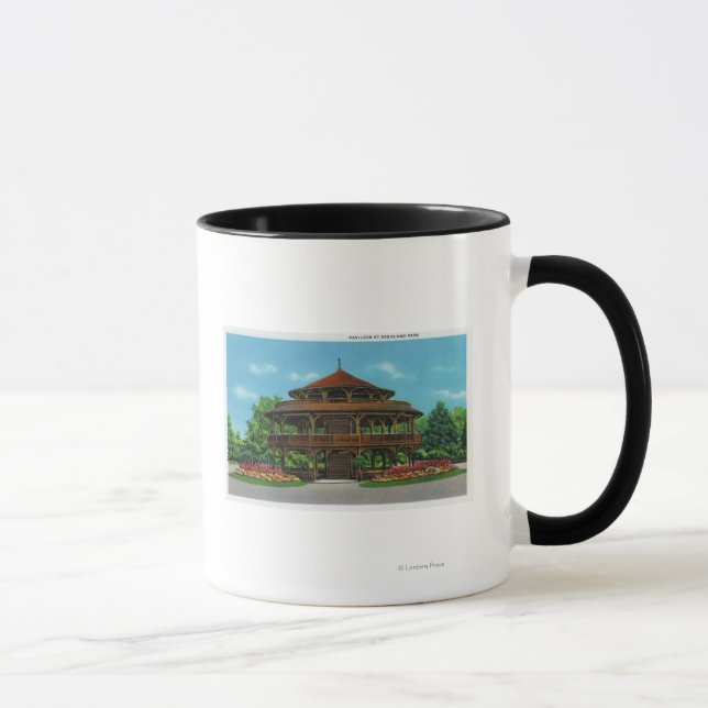 Caneca Vista do Pavilhão do Parque Highland (Direita)