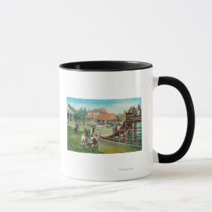 Caneca Vista do Playground Infantil