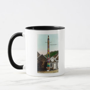 Caneca Vista do Raven TotempoleWrangell, AK