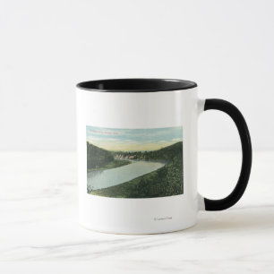 Caneca Vista do rio Genesee