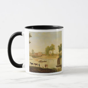 Caneca Vista do Shepperton no rio Tamisa, em seguida