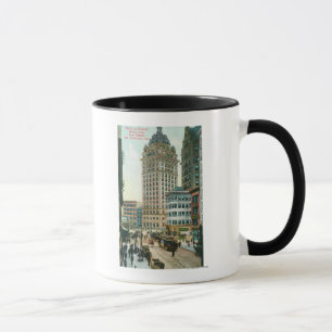 Caneca Vista do sul na rua de Kearny da rua do cargo