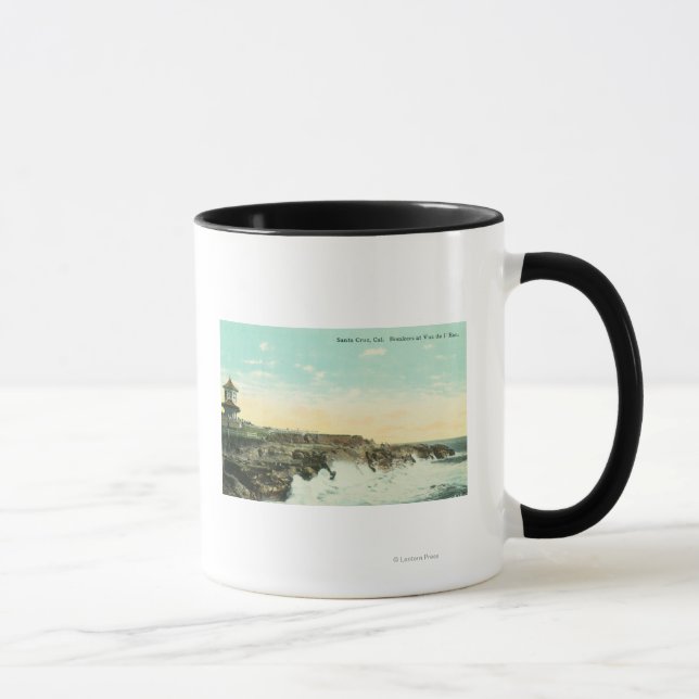 Caneca Vista dos Breakers em Vue de l'Eau Santa Cruz, CA (Direita)