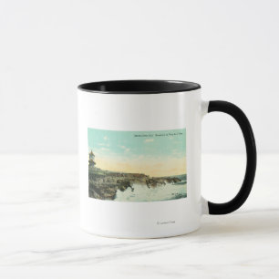 Caneca Vista dos disjuntores em Vue de l'EauSanta Cruz,