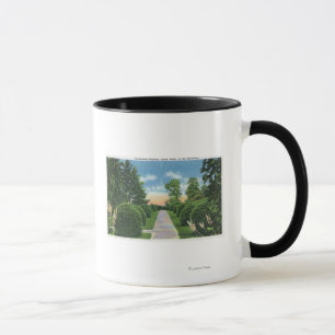 Caneca Vista dos Jardins de Tanglewood nº 2