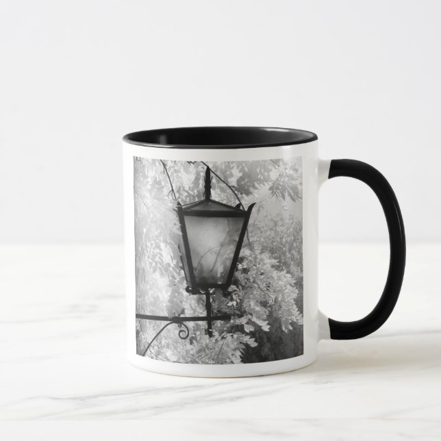 Caneca Vista em preto e branco de luminária (Direita)