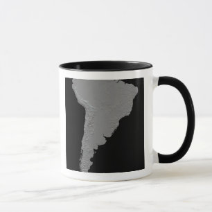 Caneca Vista estereoscopicamente de Ámérica do Sul