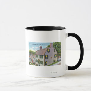 Caneca Vista exterior da casa comum