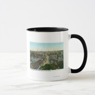 Caneca Vista exterior da casa de Longfellow
