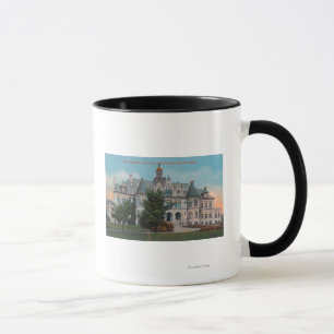 Caneca Vista exterior da universidade de WA Bldg