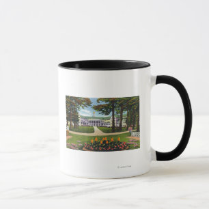 Caneca Vista Exterior de Aterrissagem de Bolton no Hotel