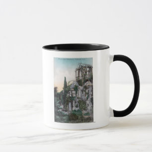 Caneca Vista Exterior de uma Residência Picturesca