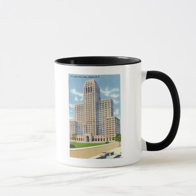 Caneca Vista Exterior do Edifício do Escritório Gov Smith (Direita)