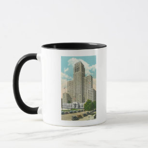 Caneca Vista exterior do escritório Bldg do estado de NY