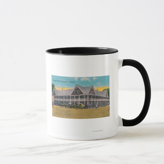 Caneca Vista Exterior do Hotel Greenville (Direita)