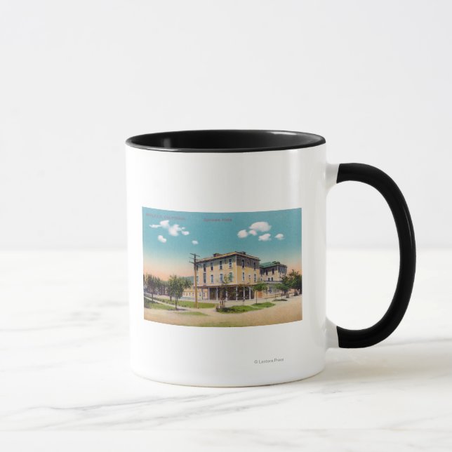 Caneca Vista Exterior do Hotel Spreckels (Direita)