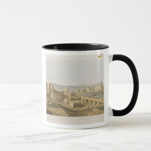 Caneca Vista geral das ruínas do grande templo de C