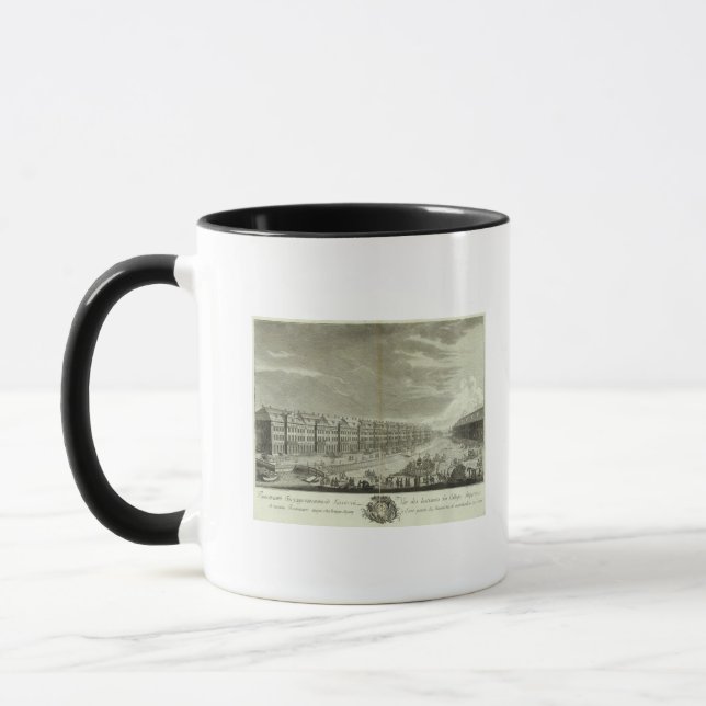 Caneca Vista gravada do Santo Petersburgo 2 (Esquerda)
