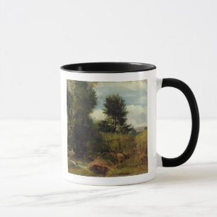 Caneca Vista no rio Sid, perto de Sidmouth, c.1852 (óleo