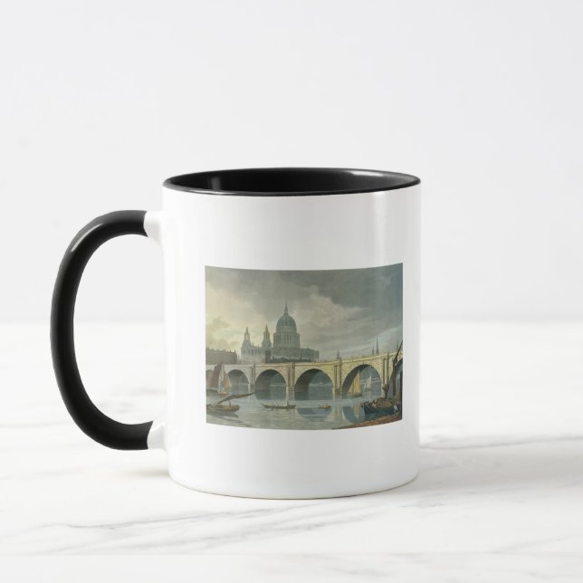 Caneca Vista ocidental sul da catedral de Pauls da rua (Esquerda)