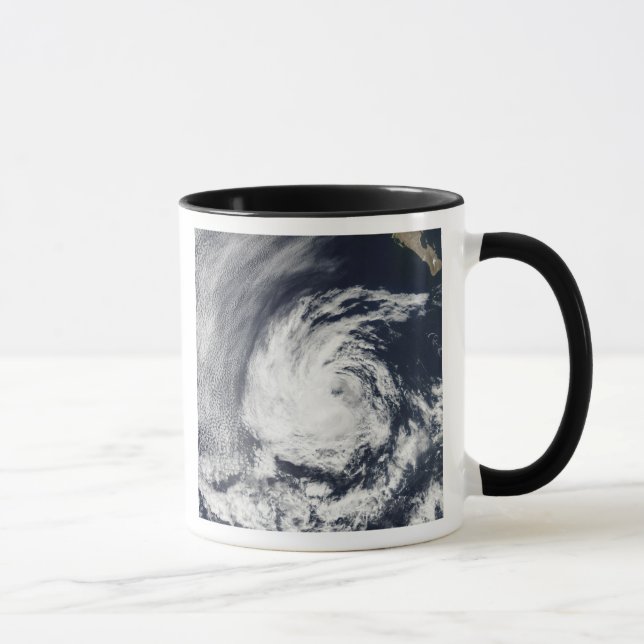 Caneca Vista por satélite do Blas de Depressão Tropical (Direita)