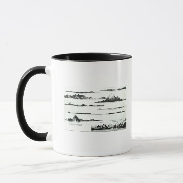 Caneca Vistas na costa oeste de América, c.1778 (Esquerda)