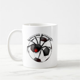 Caneca Viúva de futebol com texto