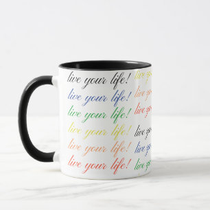 Caneca Viva a sua cor de vida