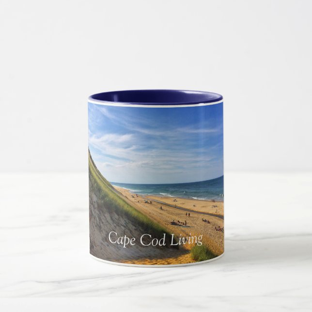 Caneca viva de Cape Cod - cena da praia de Truro (Centro)